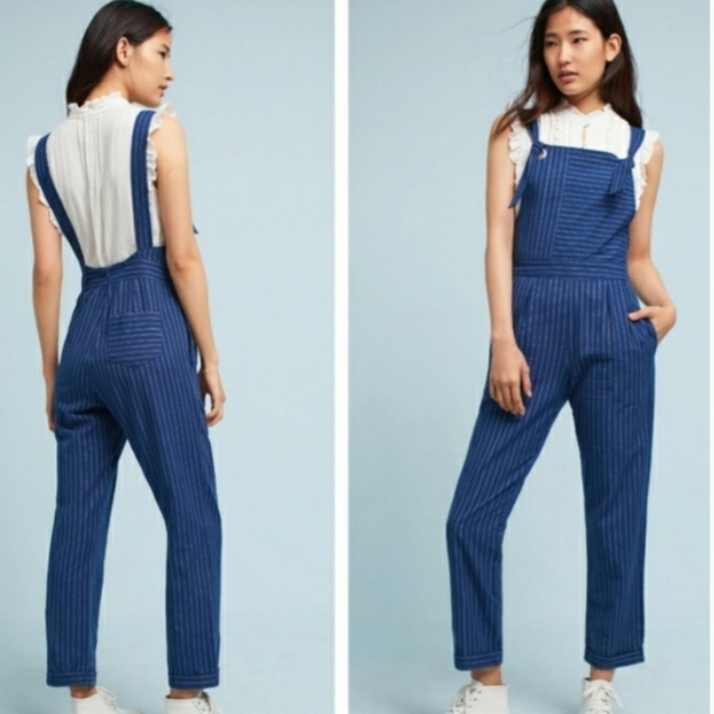 Super cute Anthropologie coveralls